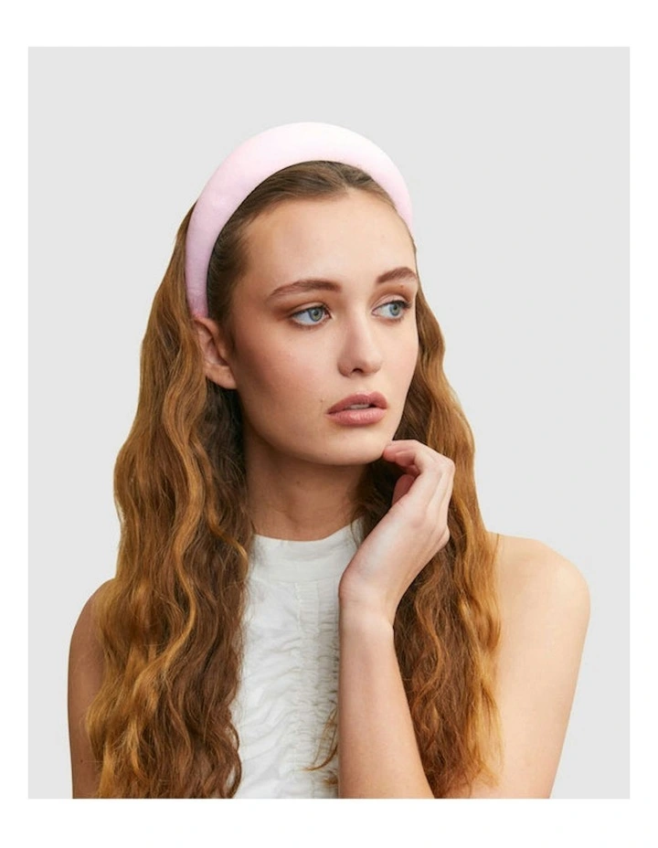 Monica Headband in Light Pink
