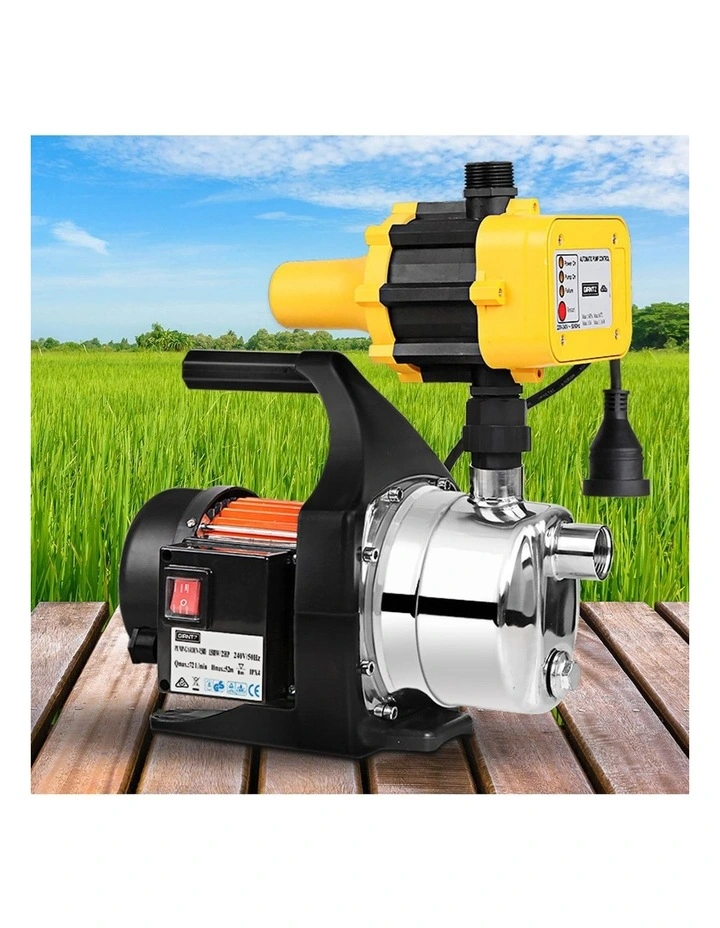 Garden Water Pump 800W Tank in Yellow