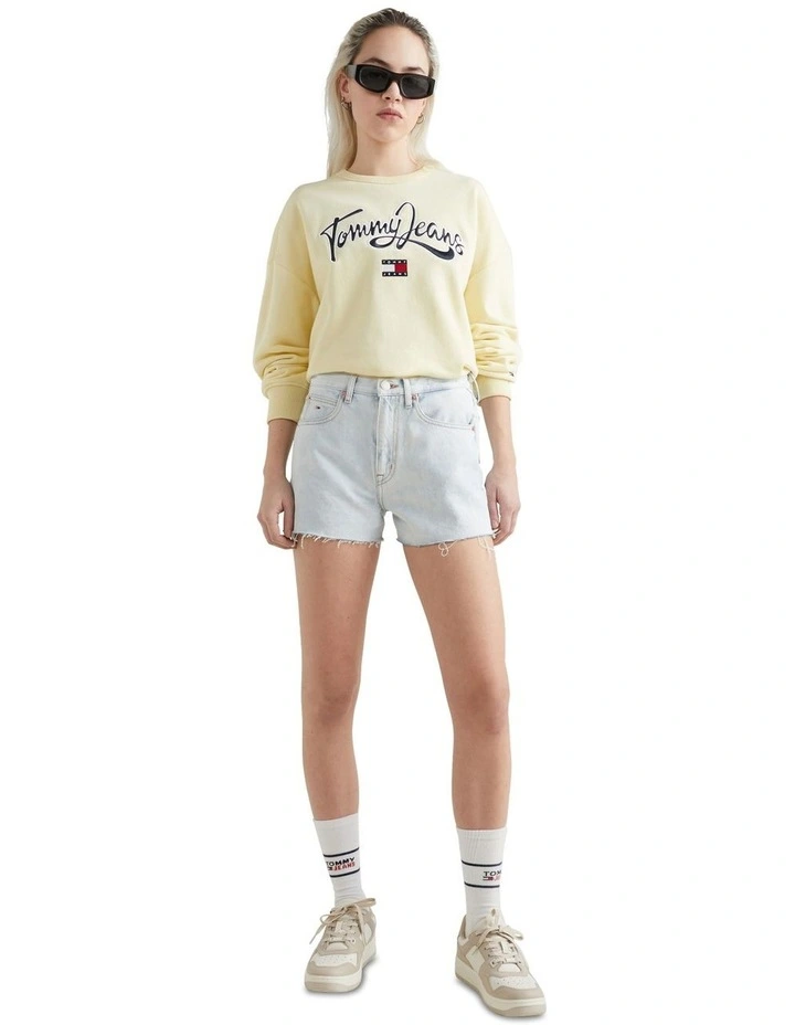 Hot Pant Shorts in Denim Light
