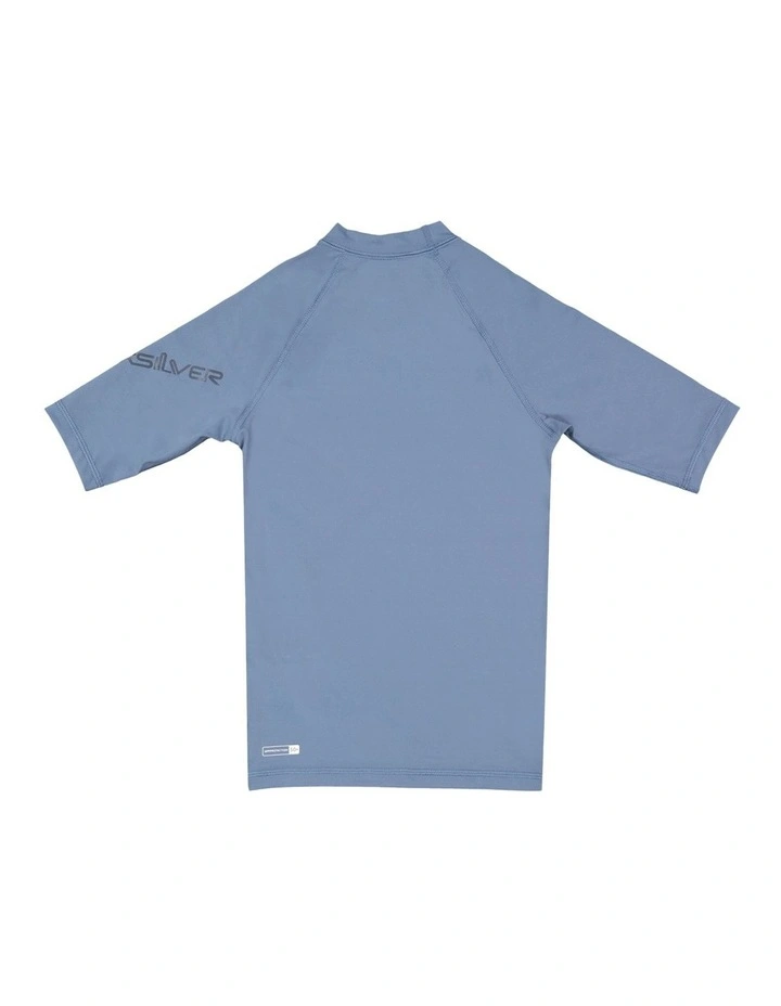 All Time Short Sleeve Rash Vest in Bering Sea