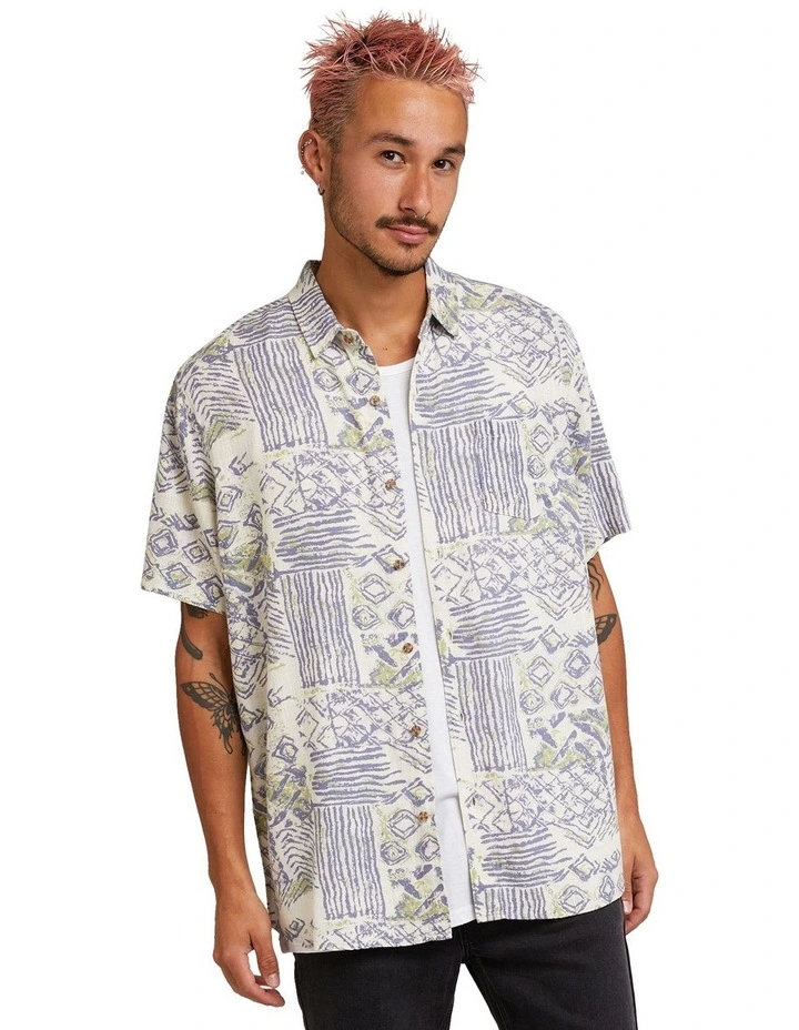 Tribe Short Sleeve Shirt in Multi