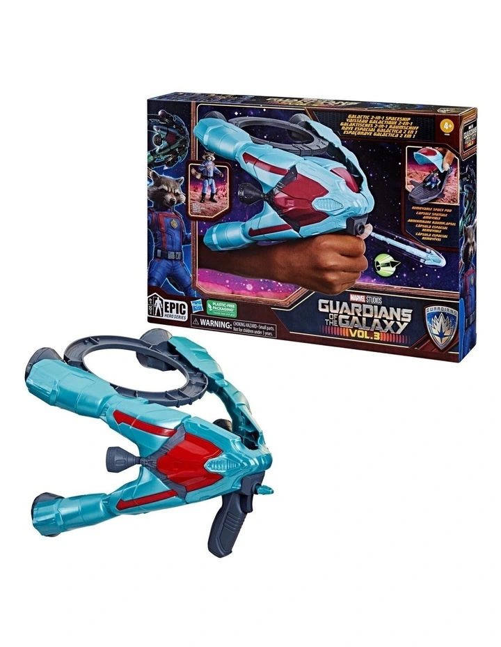 Guardians of the Galaxy Vol.3 Galactic Spaceship And Rocket Figure