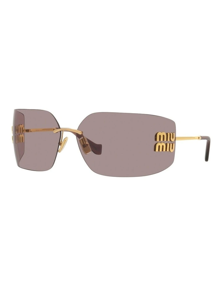 MU 54YS Sunglasses in Gold