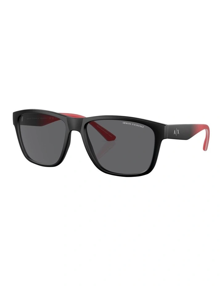 Polarised AX4135SF Sunglasses in Black