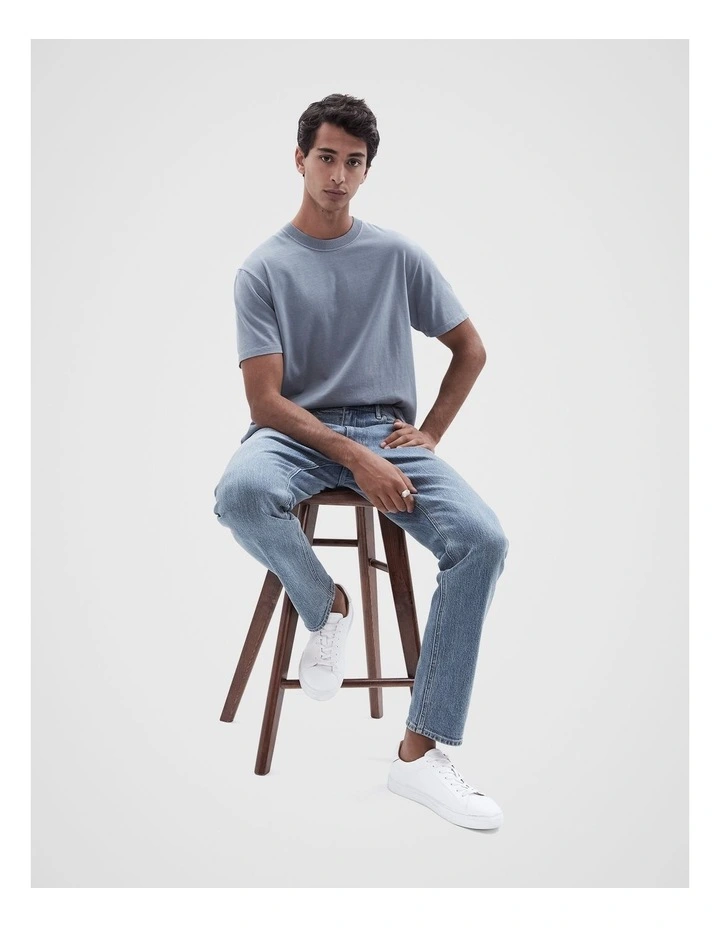 Relaxed T Shirt in Blue
