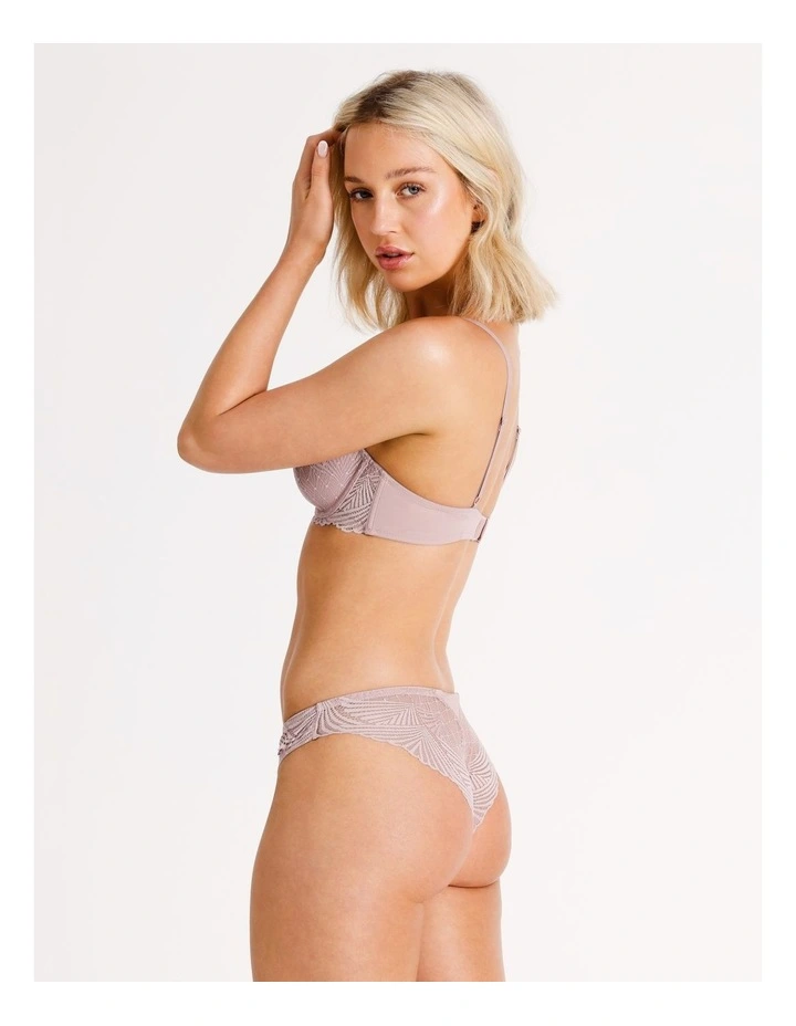 Harlow Bikini in Dusty Pink