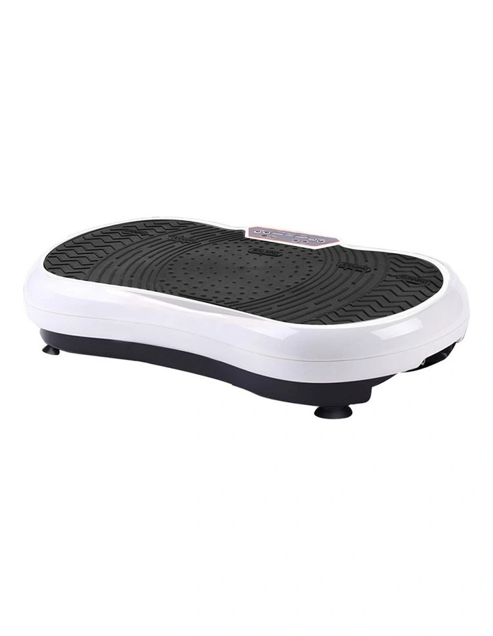 Platform Plate Vibrator Exercise Fit Gym Vibration Machine in White