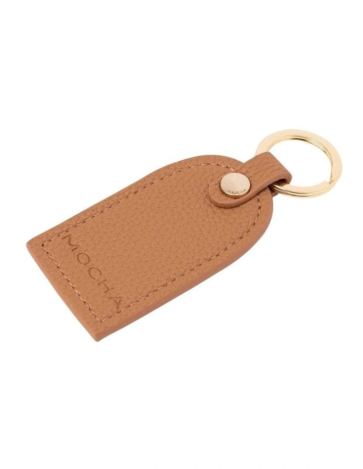 Sienna Arch Keyring in Tan