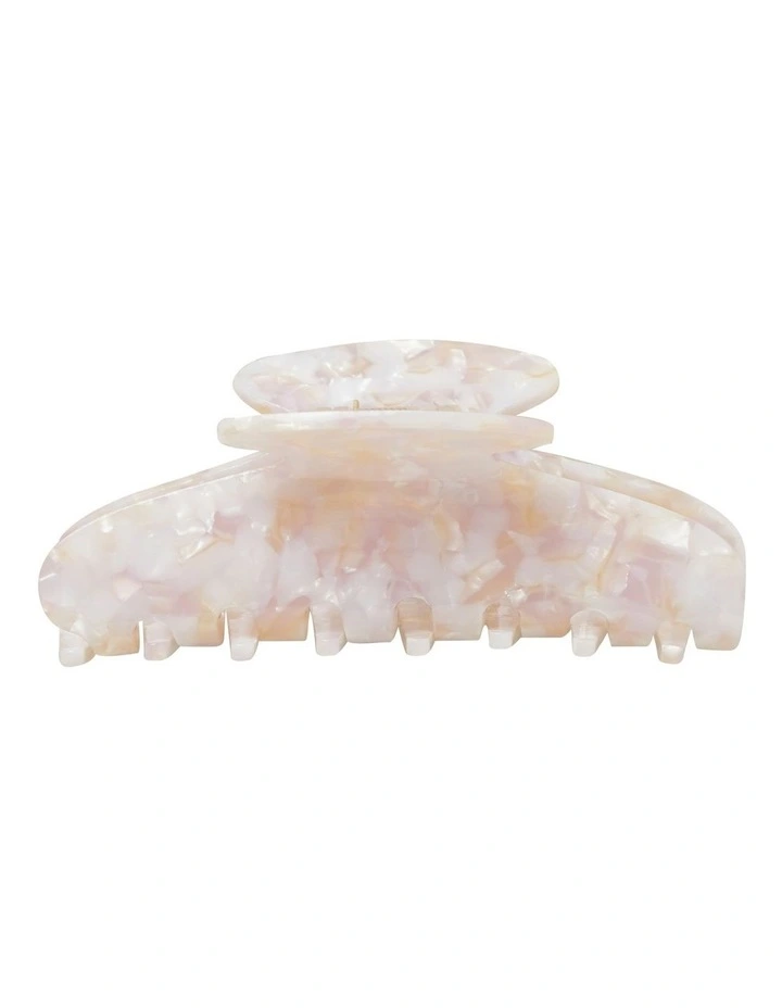Tort Blush Hair Clip in Blush