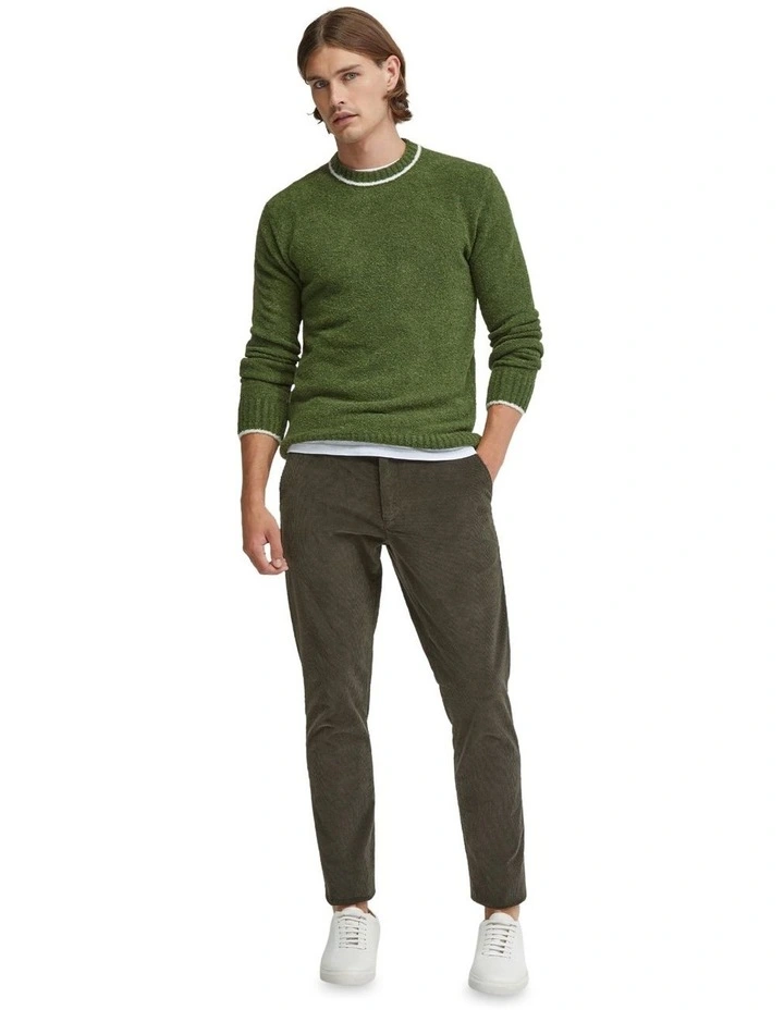 Otis Boucle Knit in Green