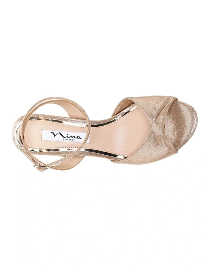 Nigelia Sandals in Taupe Ref Suedette