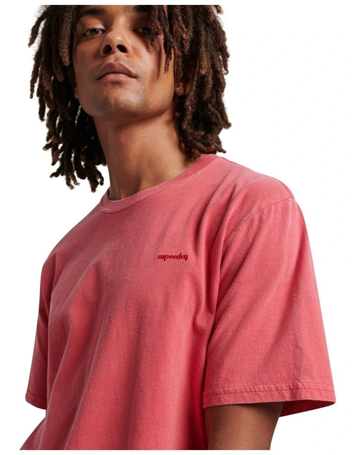Vintage Mark T-Shirt in Dark Red