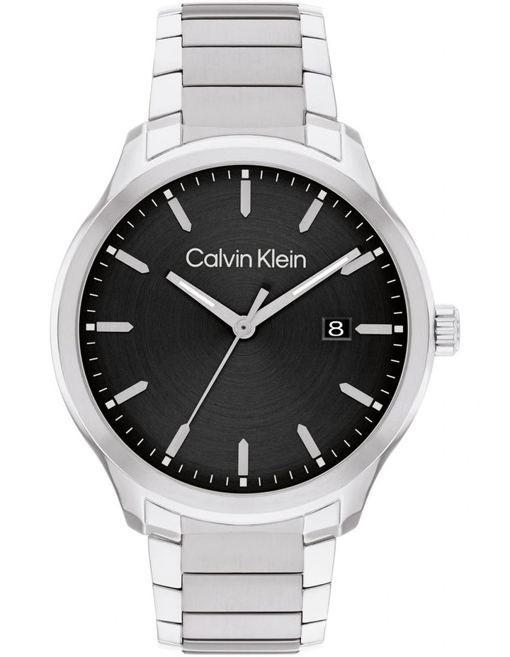 Define Stainless Steel Watch in Black