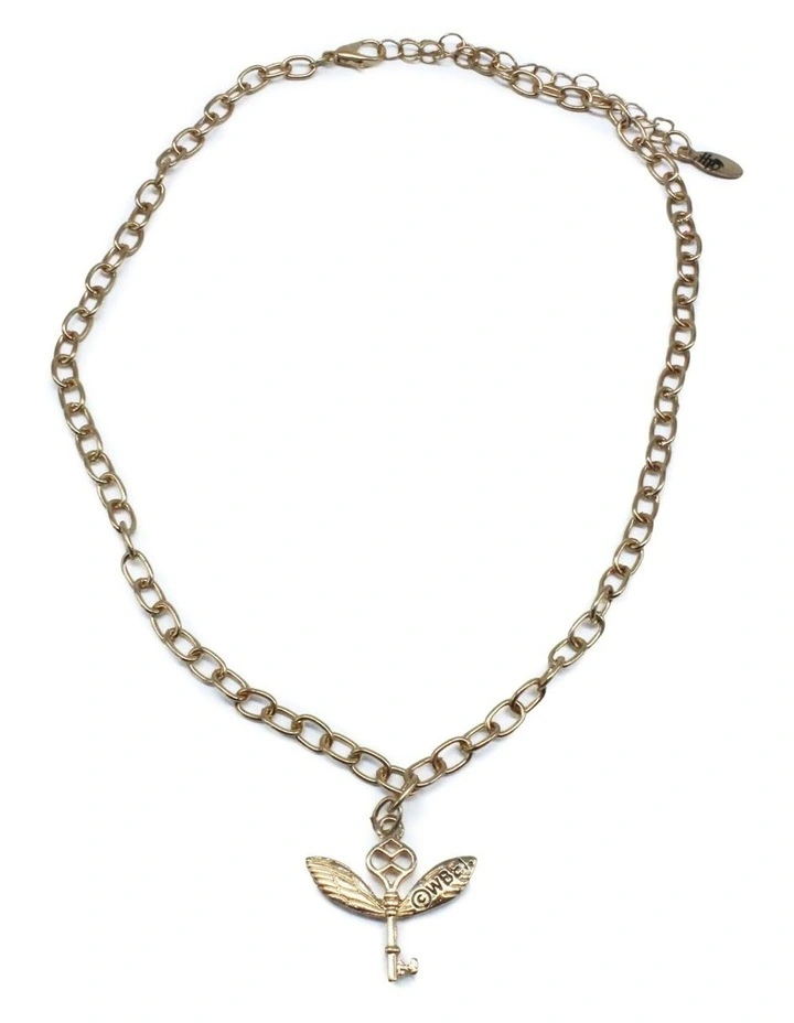 Interchange Charm Necklace in Gold