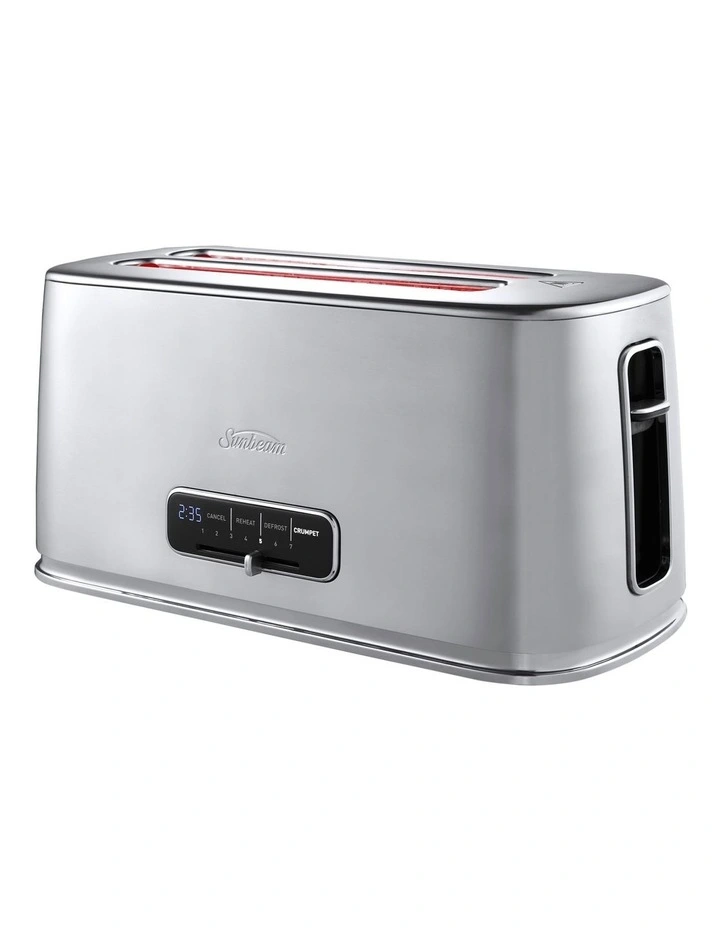 Arise Collection Inline 4 Slice Toaster in Silver TAM5003SS
