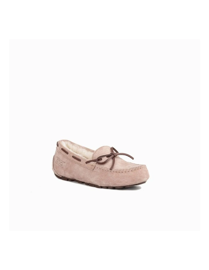 Romy Inner Wedge Moccasin in Rosy Brown