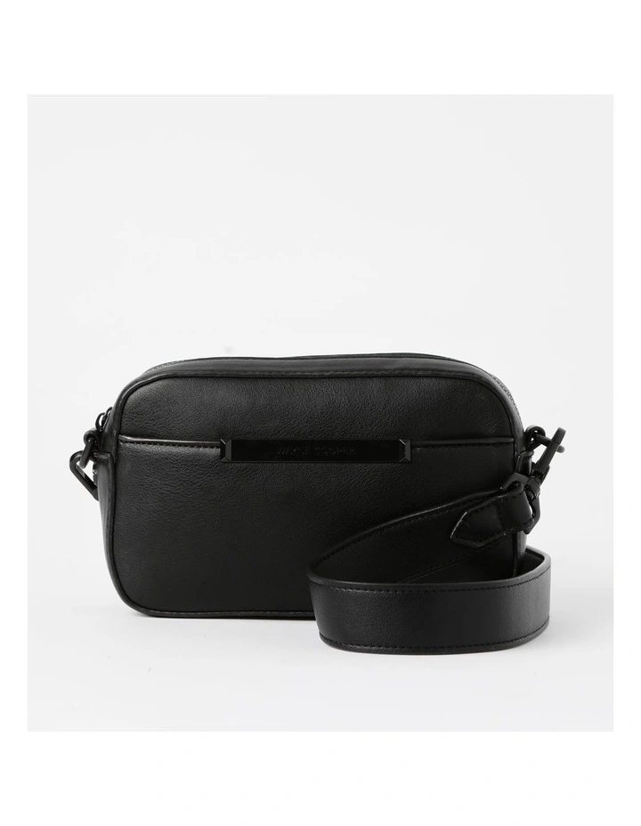 Michaela Crossbody Bag in Black