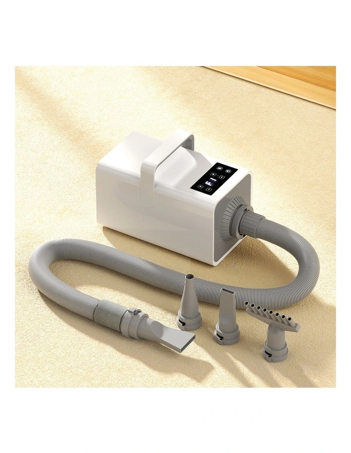 Low Noise Pet Hair Dryer in White