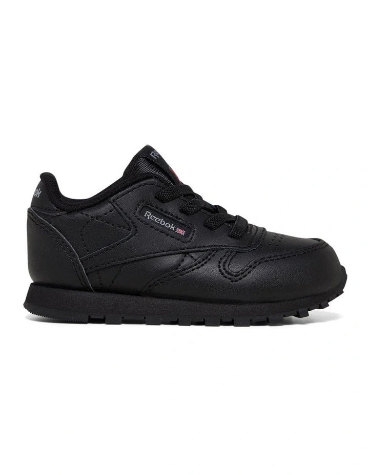 Classic Leather Infant Sport in Black