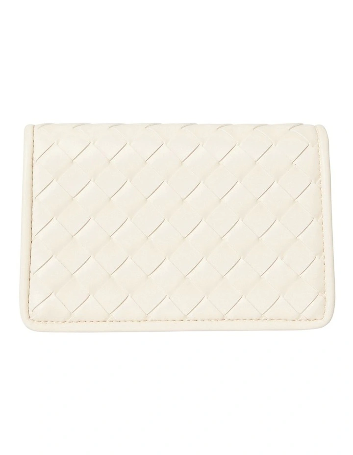 Super Bag in Bone Weave