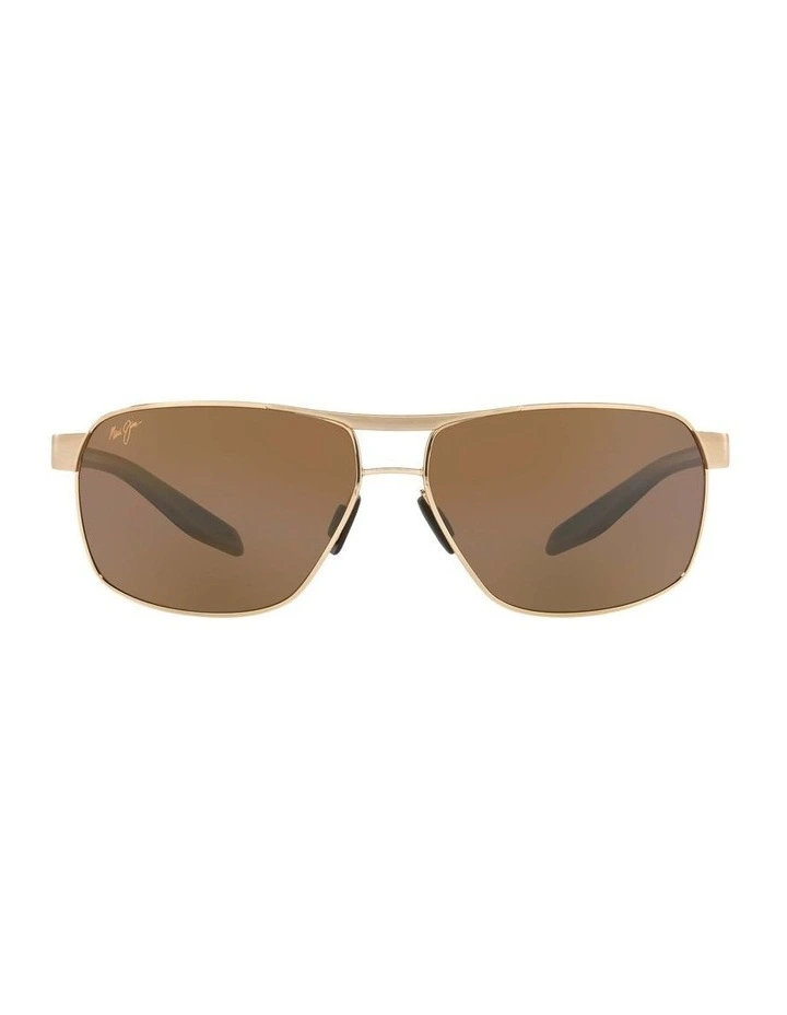 Thebird Gold Polarised Sunglasses