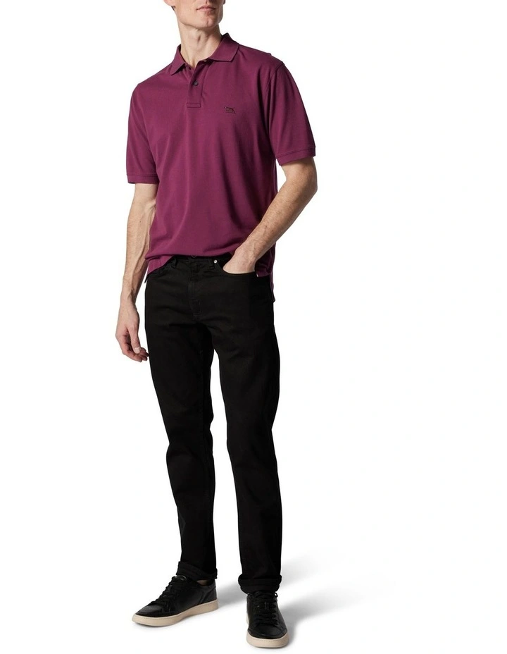 The Gunn Original Fit Polo in Burgundy