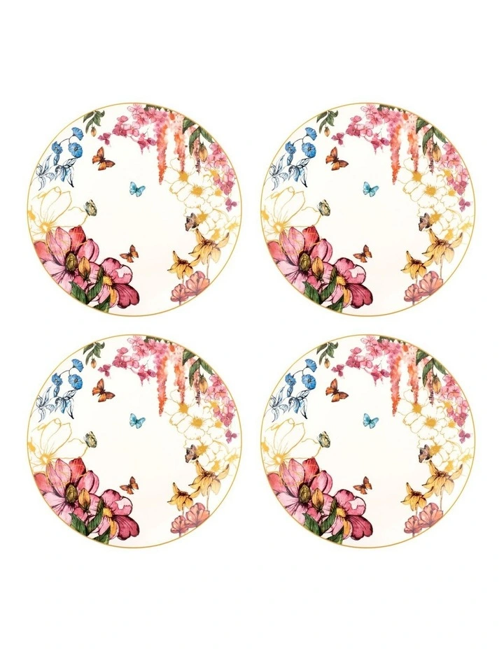 Enchantment Coupe Dinner Set Gift Boxed 12 Piece in Mixed Colors