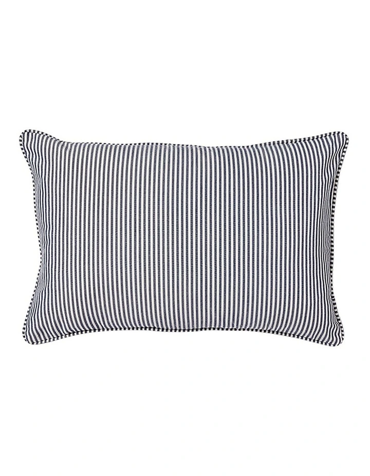 Morris Stripe 40x60cm Cushion in Blue