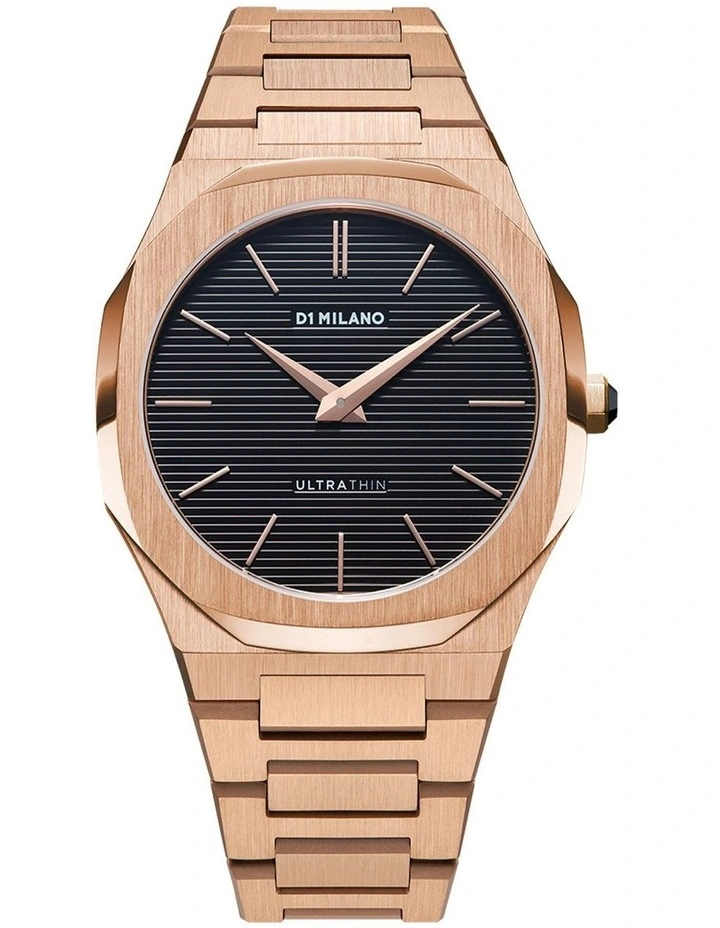 Ultra Thin Bracelet 40mm Rose Gold Watch