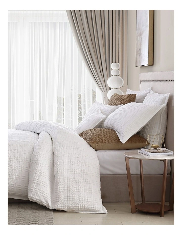 Winton Quilt Cover Set White