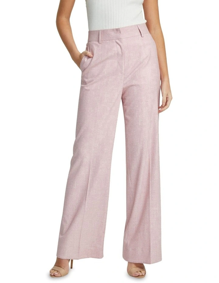 Lydia Eco Suit Pants in Pink