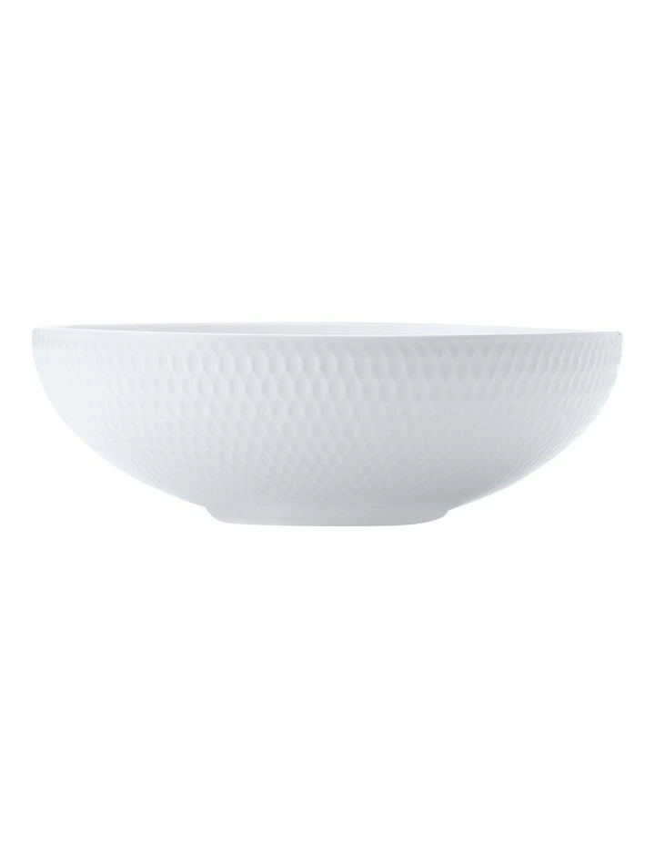 Basics Diamonds Coupe Bowl 22cm in White
