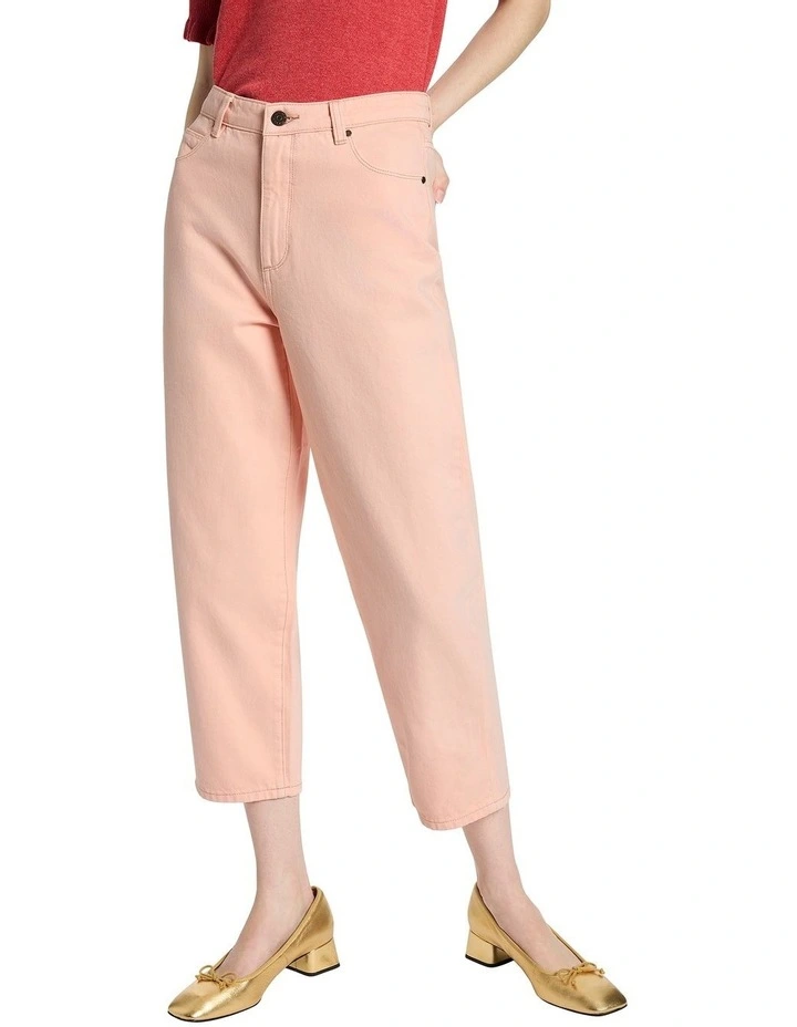 Momo Mum Jeans in Champagne