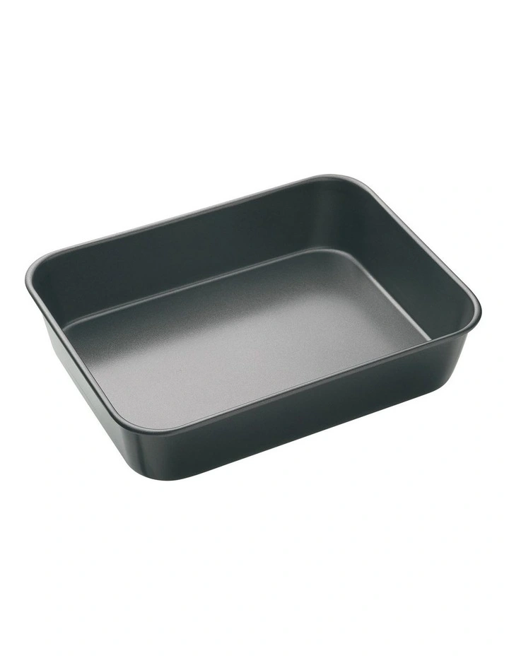 Heavy Base 34x26cm Medium Deep Roasting Pan in Carbon