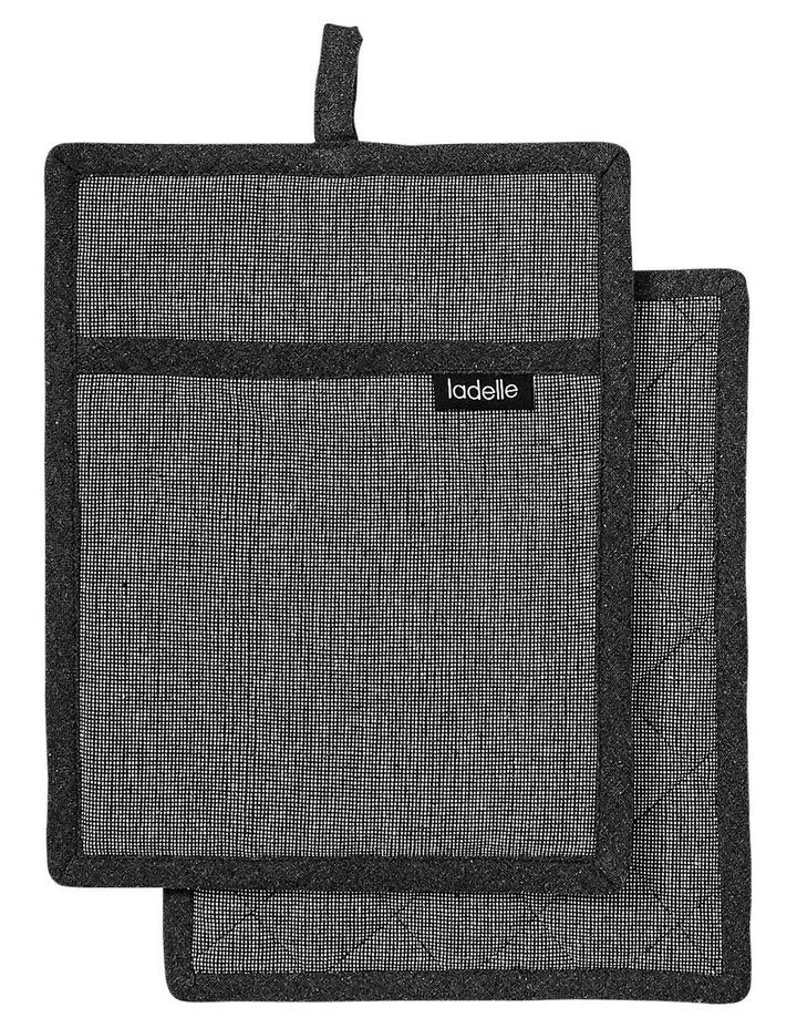 Eco Recycled Pot Holder Grey 2 Pack