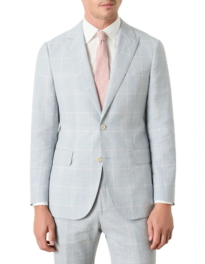 Poulter Jacket in Blue Pink