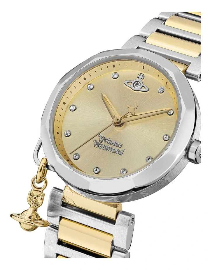 Poplar Stainless Steel Watch in Silver