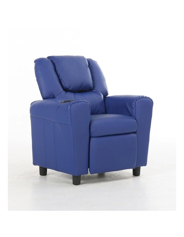 Recliner Chair Sofa in Blue