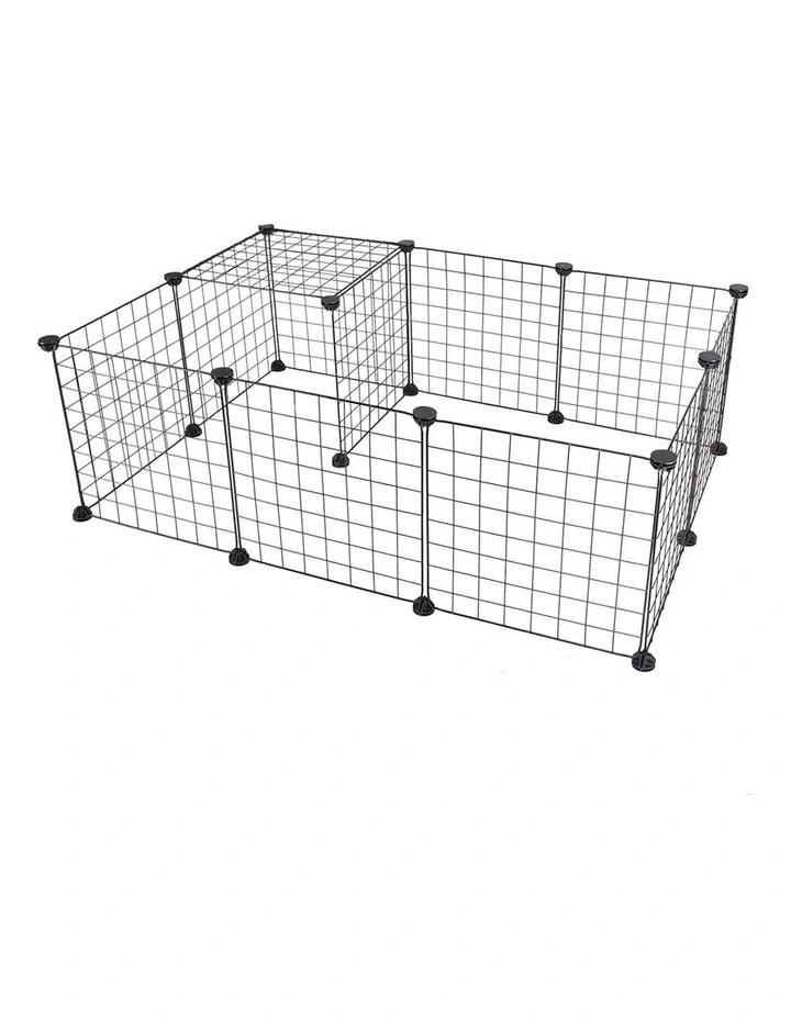 Multifunctional Pet Playpen 40 Thick Model in Black