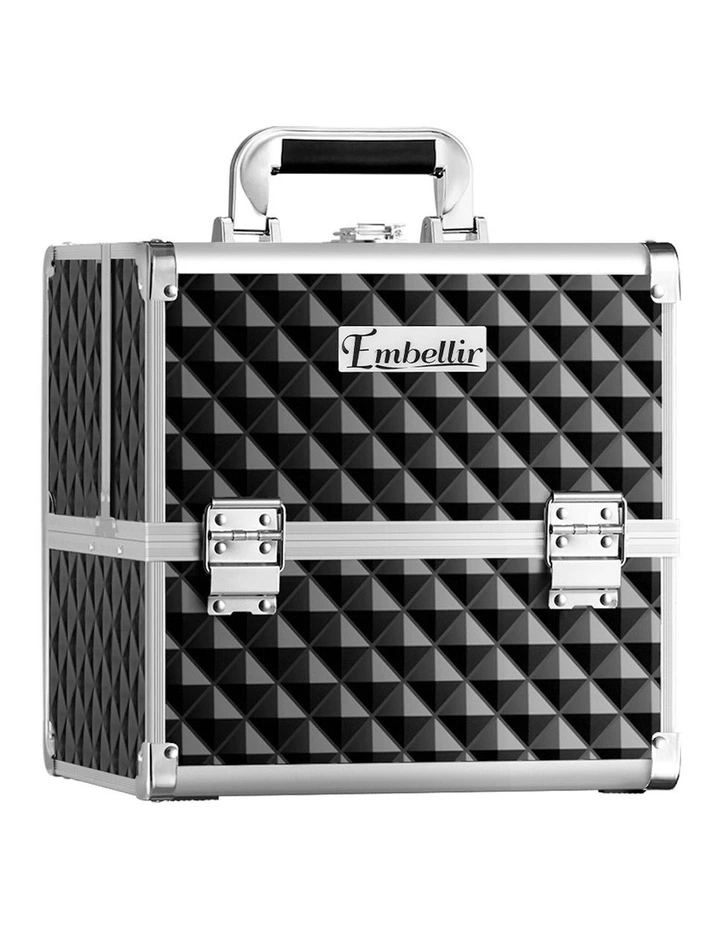 Large Makeup Case Beauty Organiser in Black