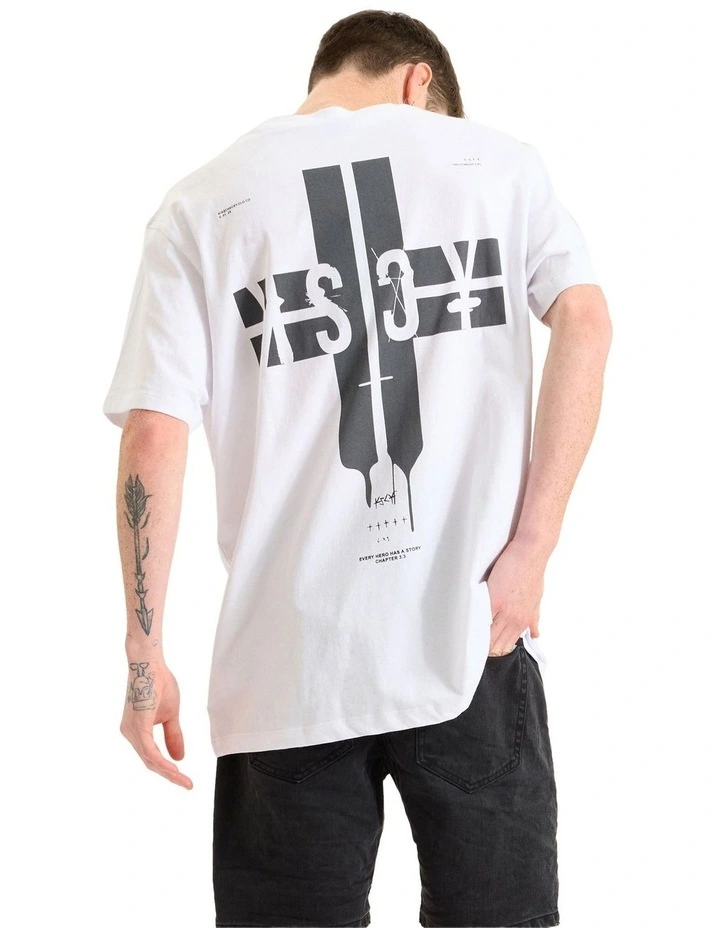 Every Hero Relaxed Tee in White