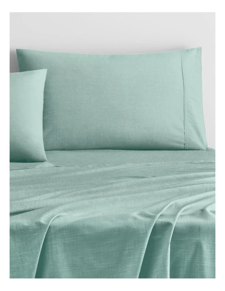 Reilly Sheet Set in Arctic Green