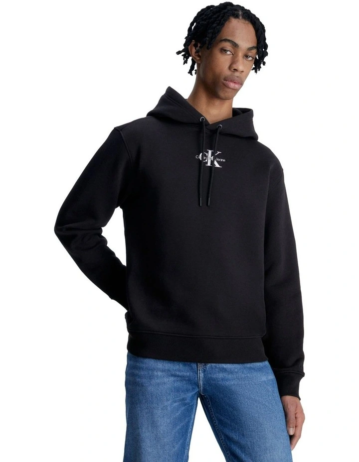 Monologo Hoodie in Black