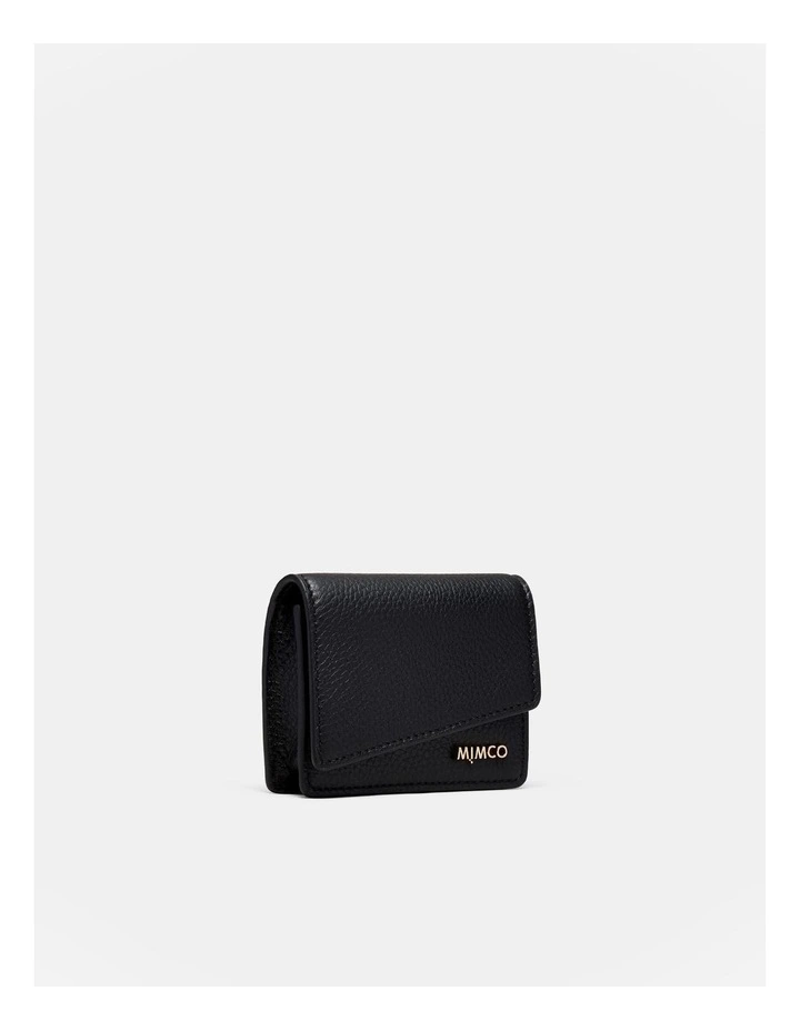 Drift Foldout Credit Card Wallet in Black Light Gold