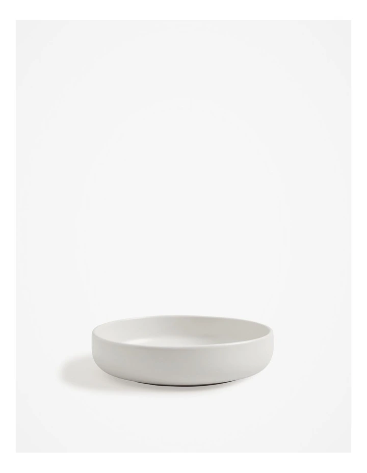 Tapas Shallow Bowl in Snow