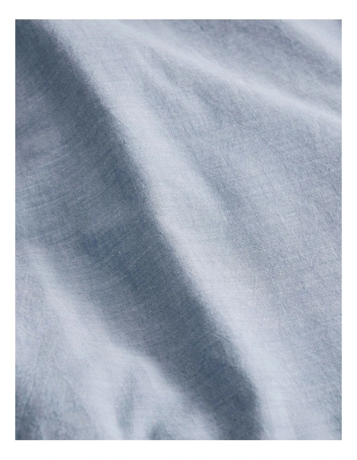 Reilly Quilt Cover Set in Chambray