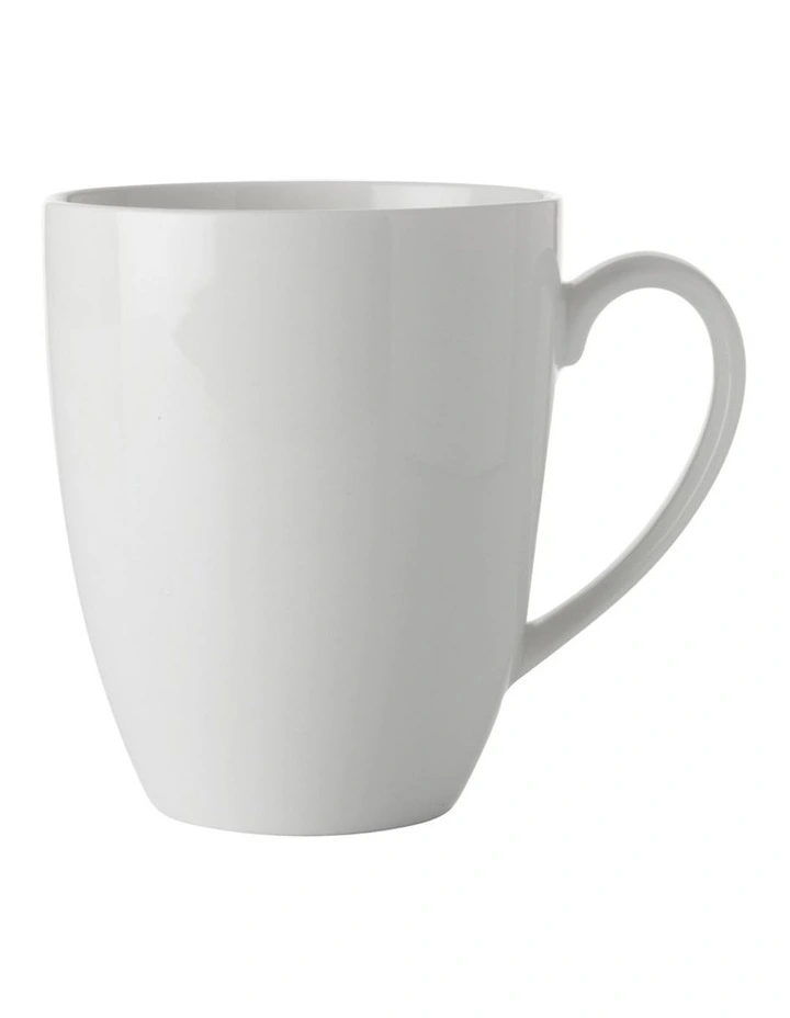Basics Coupe Mug 450ml in White