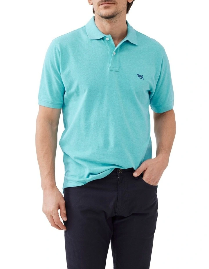 The Original Fit Polo in Aqua