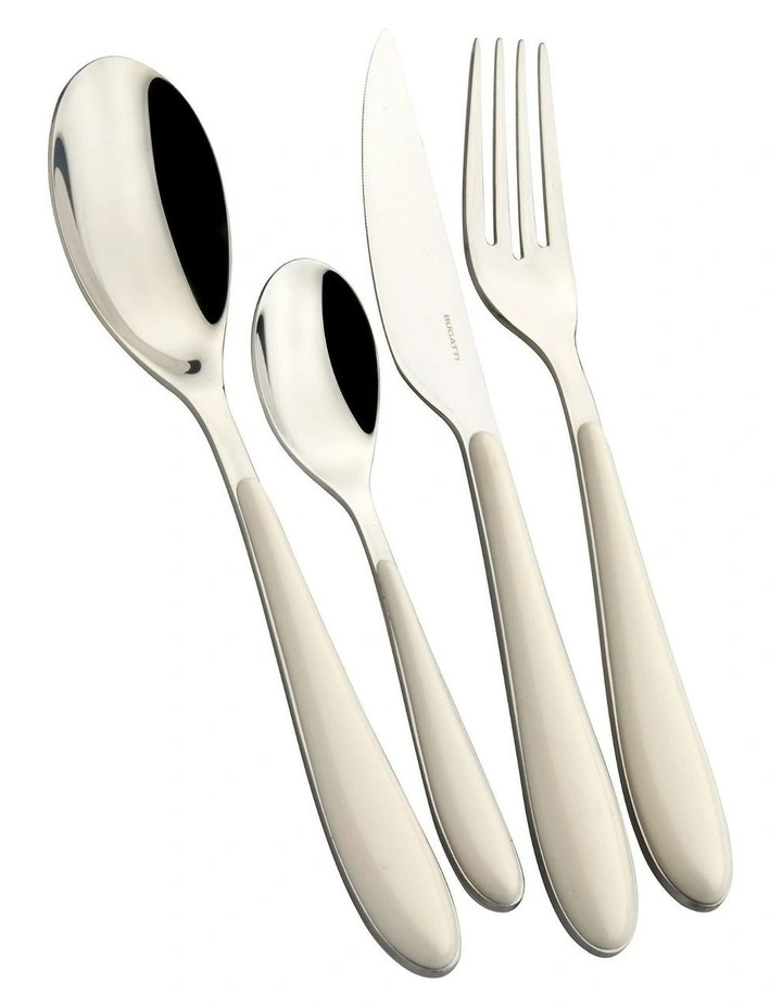 Gioia 24 Piece Cutlery Set in Ivory