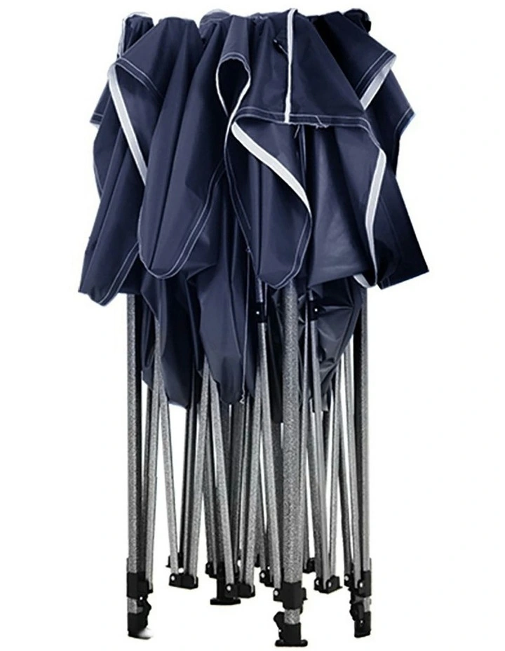 Gazebo Pop Up Marquee Folding Tent 3x3cm in Navy
